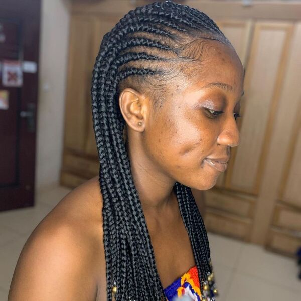 African Short Rasta Braids