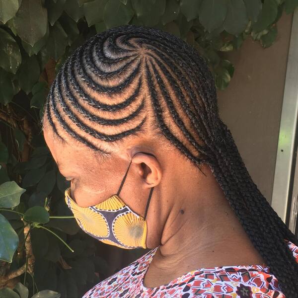 Cornrow Side Braid