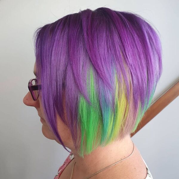 Short Rainbow Hair Color in 2024 (With Pictures)